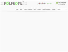 Tablet Screenshot of polprofili.com